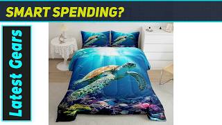 Feelyou Sea Turtle Comforter: Amazing Ocean Vibes for Your Room!