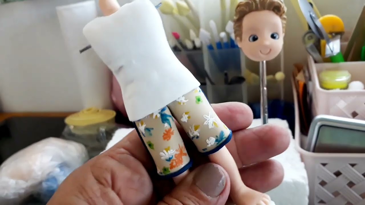 Surfista de Biscuit Topo de Bolo Vlog de Produção