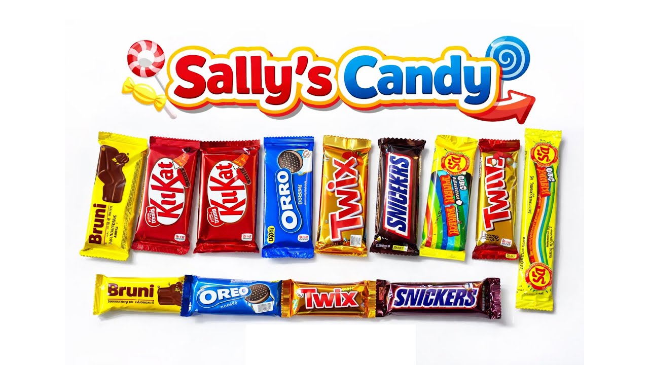 Sweets Candy ASMR Satisfying Video | ASMR Lollipops, Candy and Chocolate, Gummy Candy Cutting Video