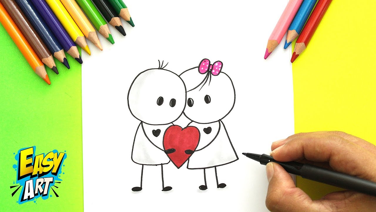 Carta De Amor Para Hacer IDEAS Para Hacer CARTAS de AMOR ❤️ Corazon Rojo💚 Dibujos de AMOR Facil -  YouTube