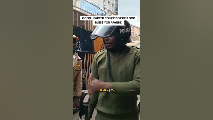 Police Escorts Pregnant Woman During Crazy Demonstration in Nairobi over Albert Ojwang's Murder