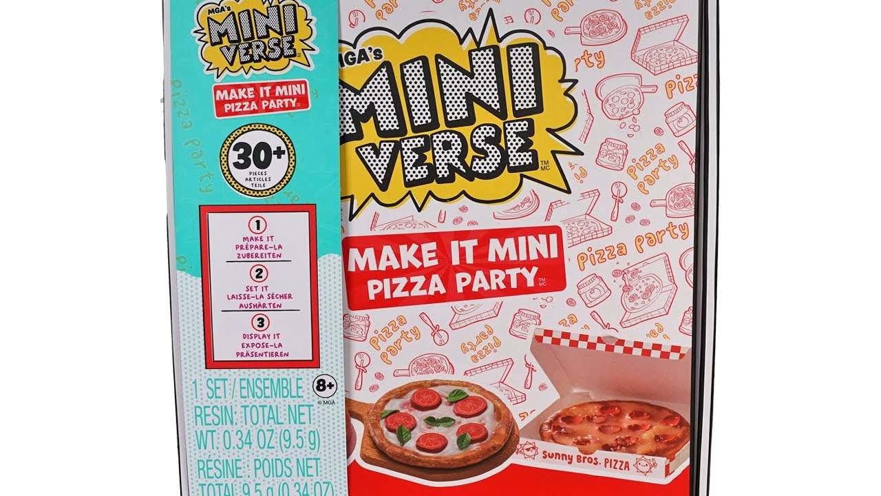 New Release! Miniverse MGA Mini Verse Make It Mini Pizza Party!