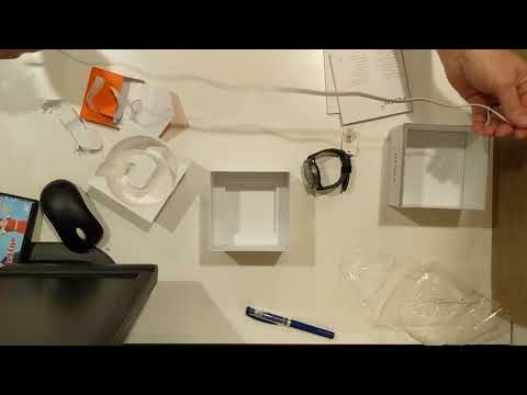 Fossil Gen 3 Sport Smartwatch Q Control Unboxing and Power up