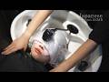 ASMR 夏の涼感ヘッドスパ：炭酸シャンプー&頭皮マッサージで癒します"/good sleep asmr shampoo
