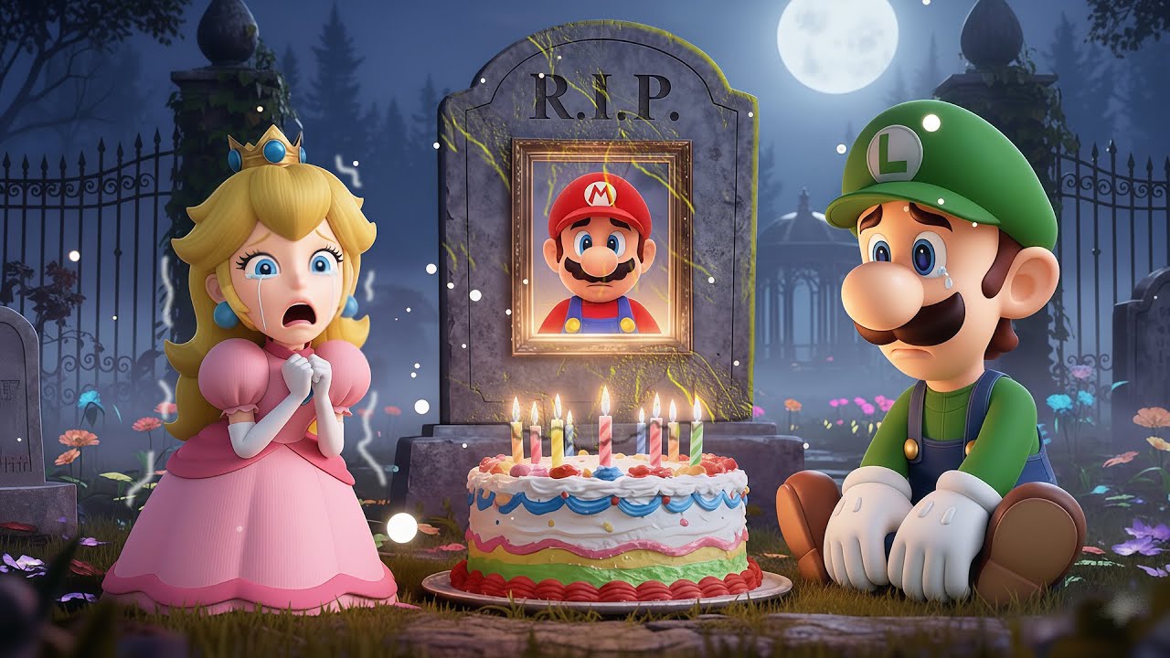 ¡MARIO MORREU NO SEU ANIVERSÁRIO?! 😭 O dia mais triste de todos | História Triste