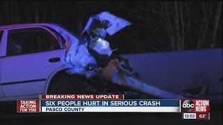 DUI suspected in early morning crash on Interstate 75 in Wesley Chapel