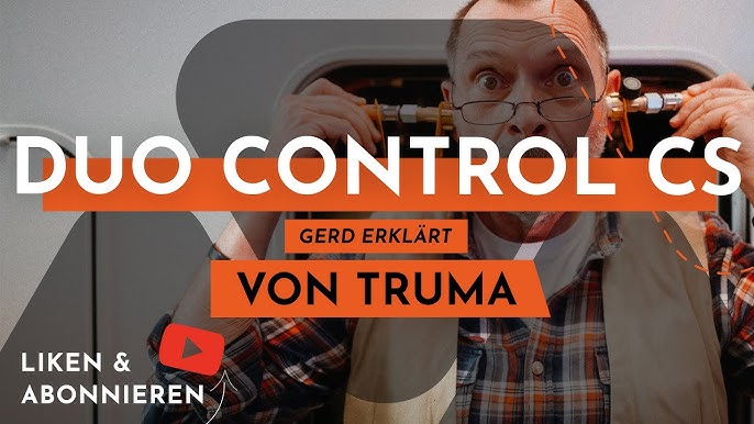 Truma DuoControl CS - vertikale Montage des Doppelreglers