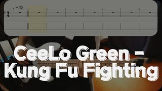 CeeLo Green - Kung Fu Fighting [베이스 악보] (Bass Tab)
