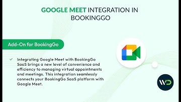 Use Google Meet in BookingGo SaaS | Step-by-Step Guide
