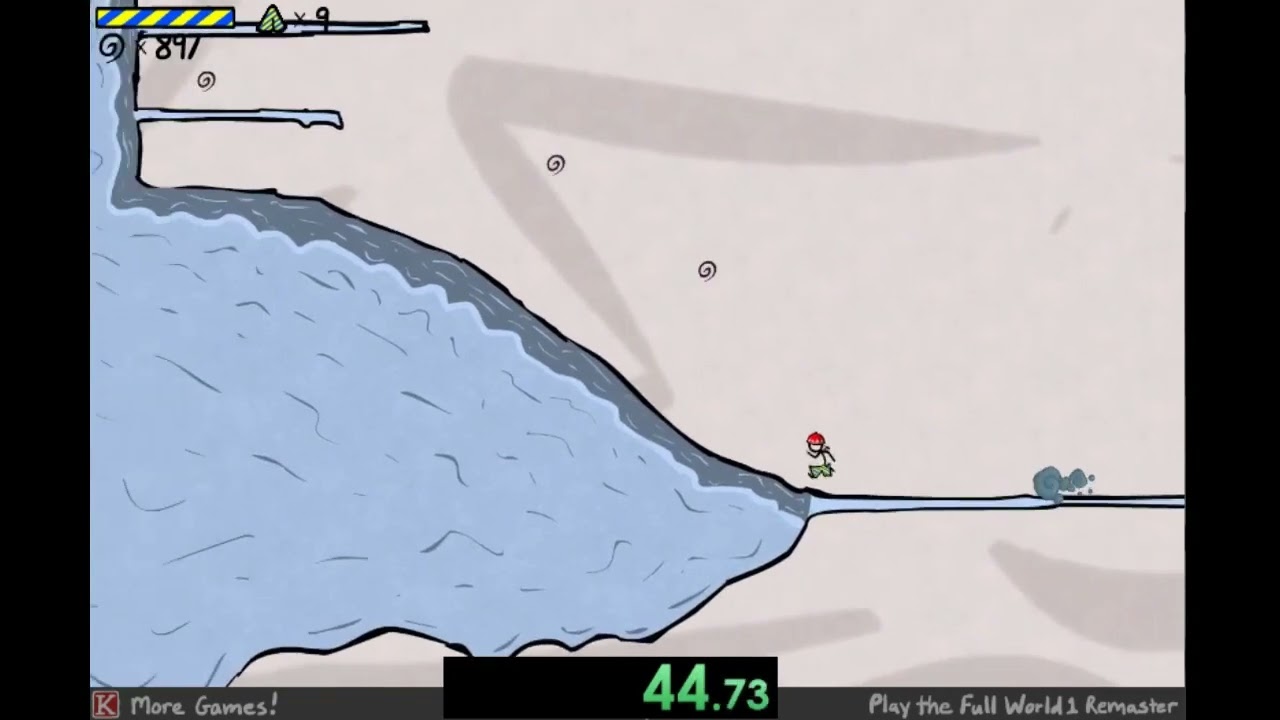 (PB 154.73) The Fancy Pants Adventure W1 Remaster Any Speedrun (with