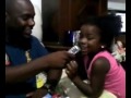 Afilhada do Tarcisio Cisão cantando "Amigo da Onça