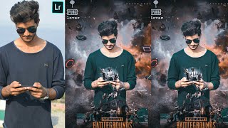 Pubg lover  Amaging photo editting tutorial || lightroom and picsart android phone editting ||