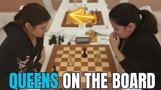 An Intense Queen Endgame | IM Anastasia vs WGM Nilufar | Dubai Police Masters 2024