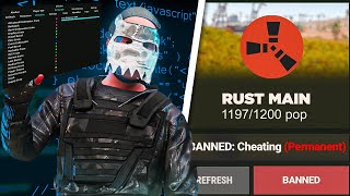 I used the BEST RUST CHEAT on the HIGHEST POP SERVER and this happened...