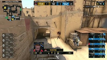 brnz4n - 3 AWP kills on the bombsite A defense (clean round) | top moments game | (CS:GO)