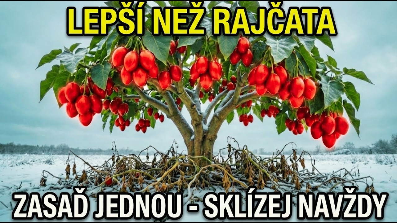 Lepší než rajčata: Strom, který plodí 20 let a zajistí vám jídlo i v té nejkrutější zimě