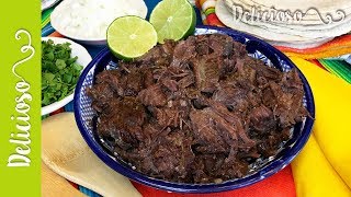 Fácil Barbacoa de Cachete de Res en Olla de Coccion Lenta / DELICIOSO