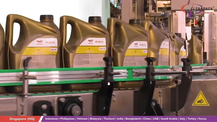 Automated Filling, Capping, and Case Packing Solutions for 5L Jerry Cans- Clearpack Group