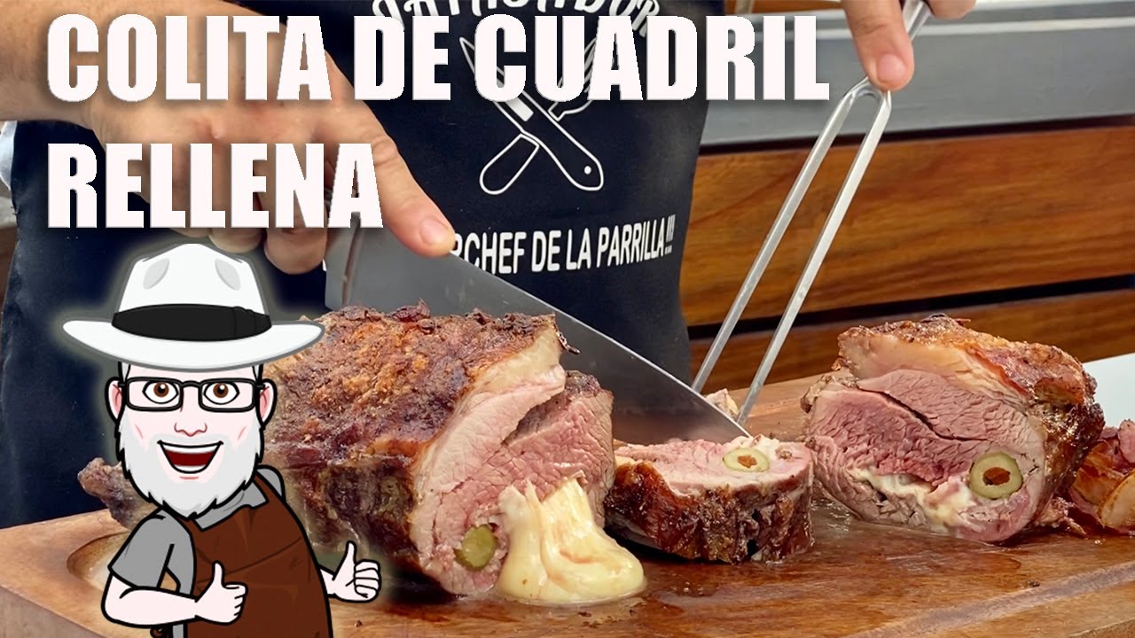 COMO HACER Colita de Cuadril Rellena a la Parrilla | La Cocina Espectacular