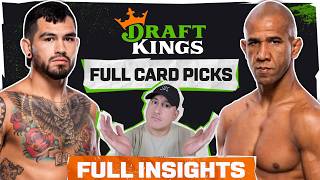 DRAFTKINGS: UFC Sacramento: Hernandez vs. Rodrigues FULL CAR Predictions