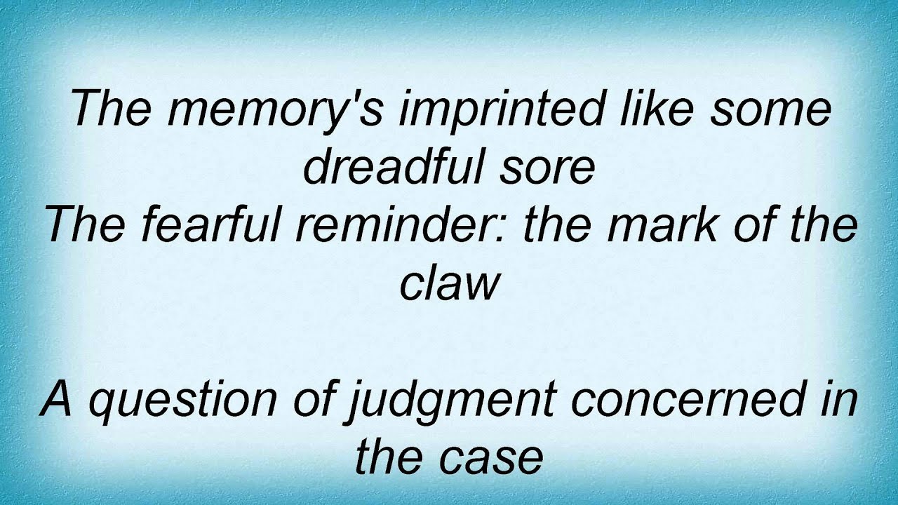 Steel Claw Lyrics Meaning