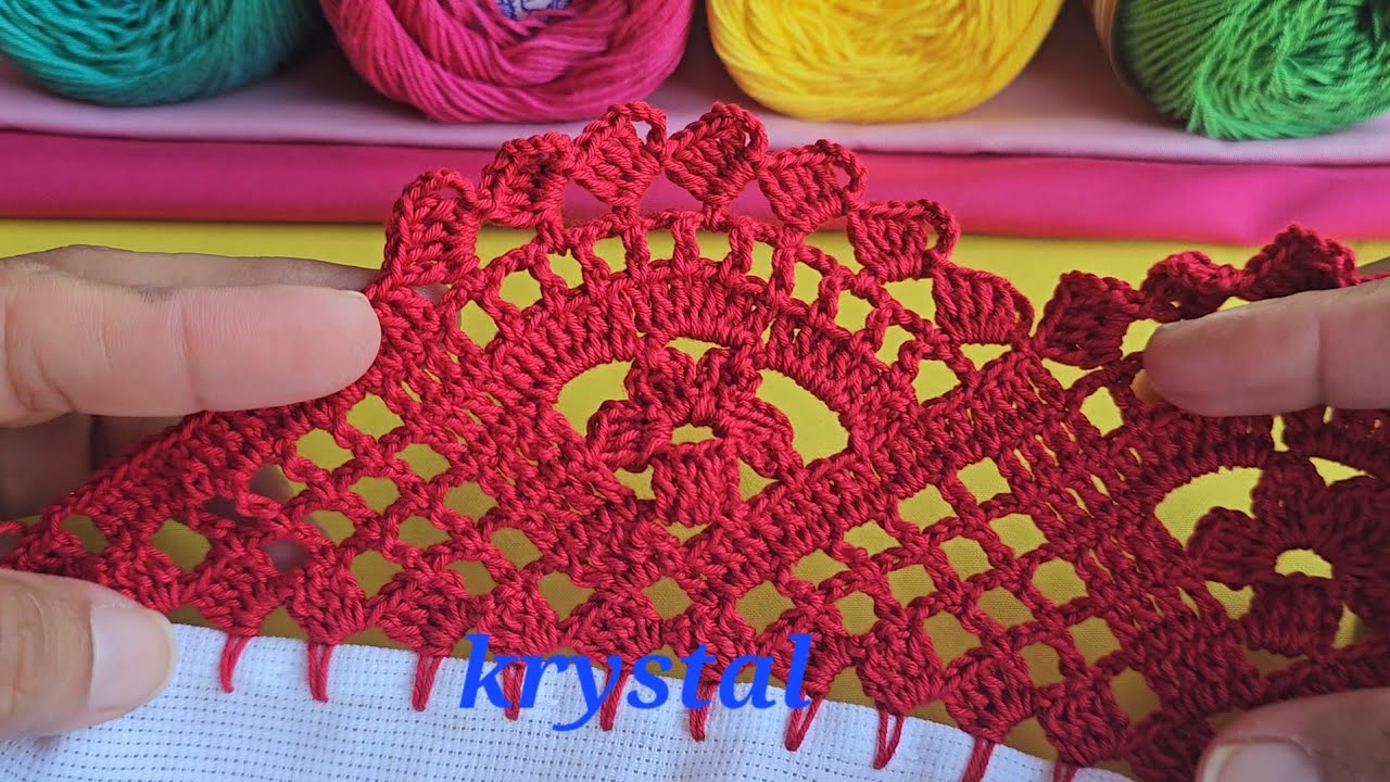 Una creativa puntilla #486 aprende esta delicada puntilla 