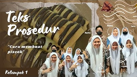 Teks Prosedur "Cara Membuat Piscok"