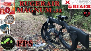 Ruger Air Magnum .22 Review/Accuracy Test/FPS - Which Pellets Are Best For It? screenshot 4