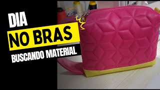 Vlog meu dia no bras comprando material para as nécessaire bolsas😍😍