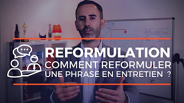 Pourquoi utiliser la reformulation ?