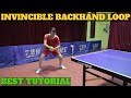 Learning INVINCIBLE Backhand Loop | MLFM Table Tennis Tutorial
