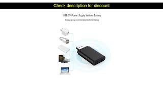 2 in 1 Bluetooth 5.0 Wireless Adapter Bluetooth Transmitter Receiver Stereo Audio 3.5mm AUX Dongle screenshot 2