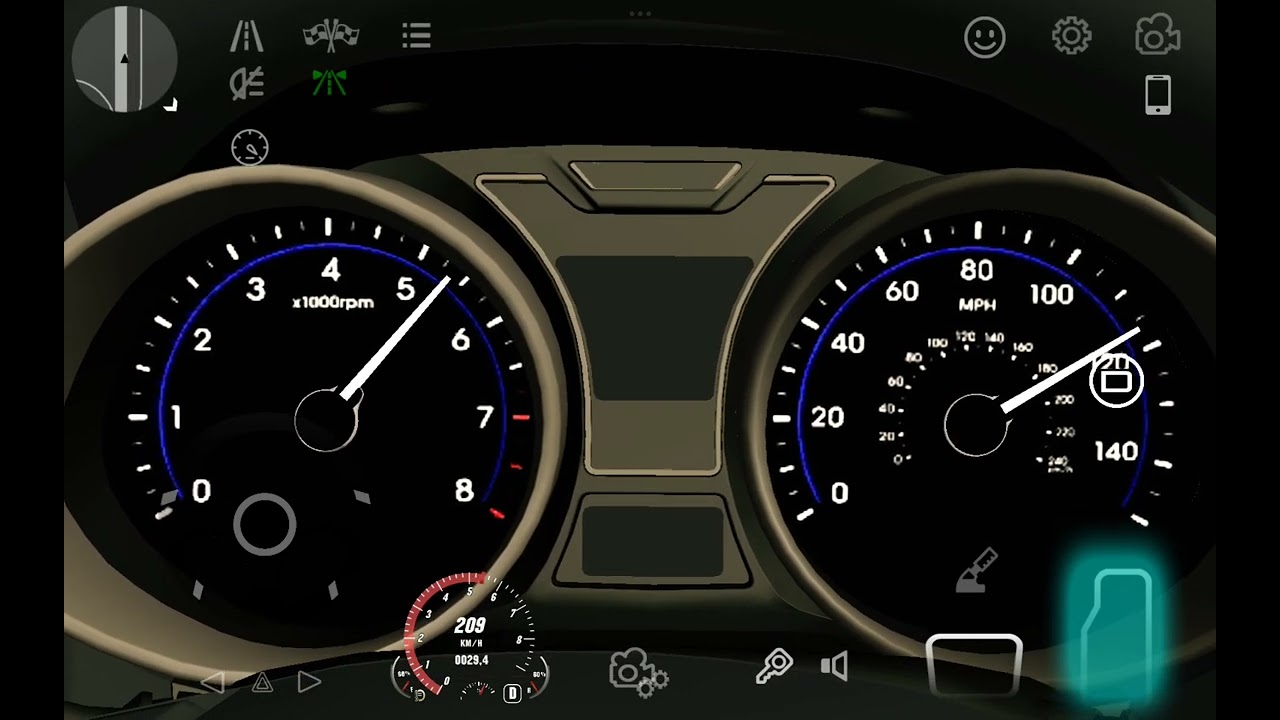 Максимальний розгін на машині Hyundai в car parking!