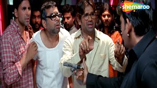 Paresh Rawal Comedy - मुँह से सुपारी निकाल के बात कर रे बाबा | Sunil Shetty | Akshay Kumar Comedy