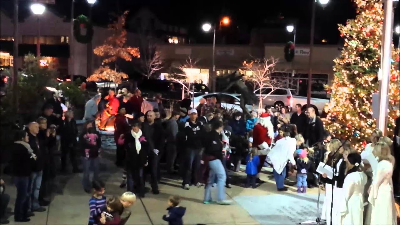 Auburn Christmas Tree Lighting 2013 YouTube