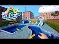 EXPANDING MY WATERPARK! NEW BIG POOL &amp; BIG SLIDE - WATERPARK SIMULATOR | Part 3 (NO COMMENTARY)