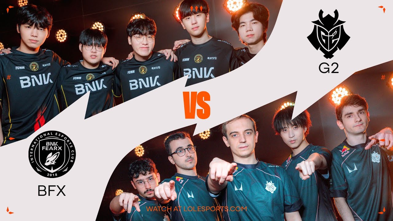BFX vs. G2 - FIRST STAND 2026 - GROUP STAGE