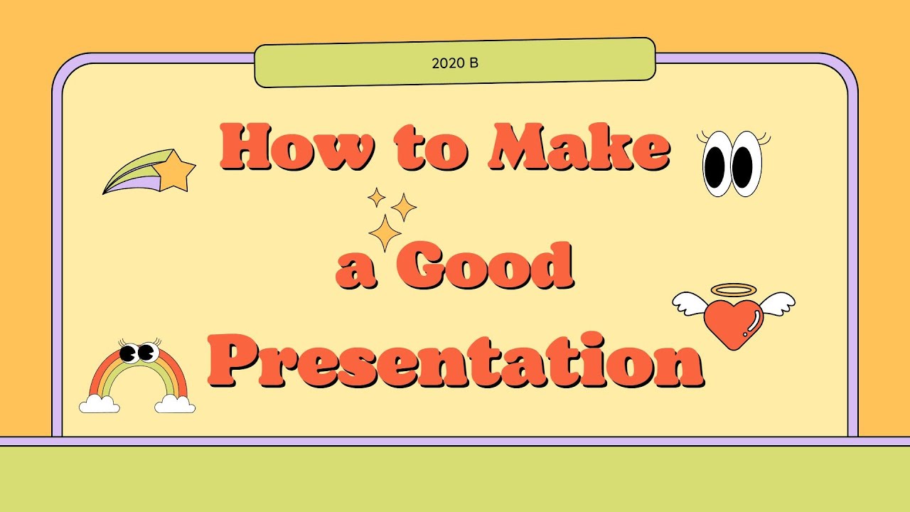 How to Make a Good Presentation - Group 6 - YouTube