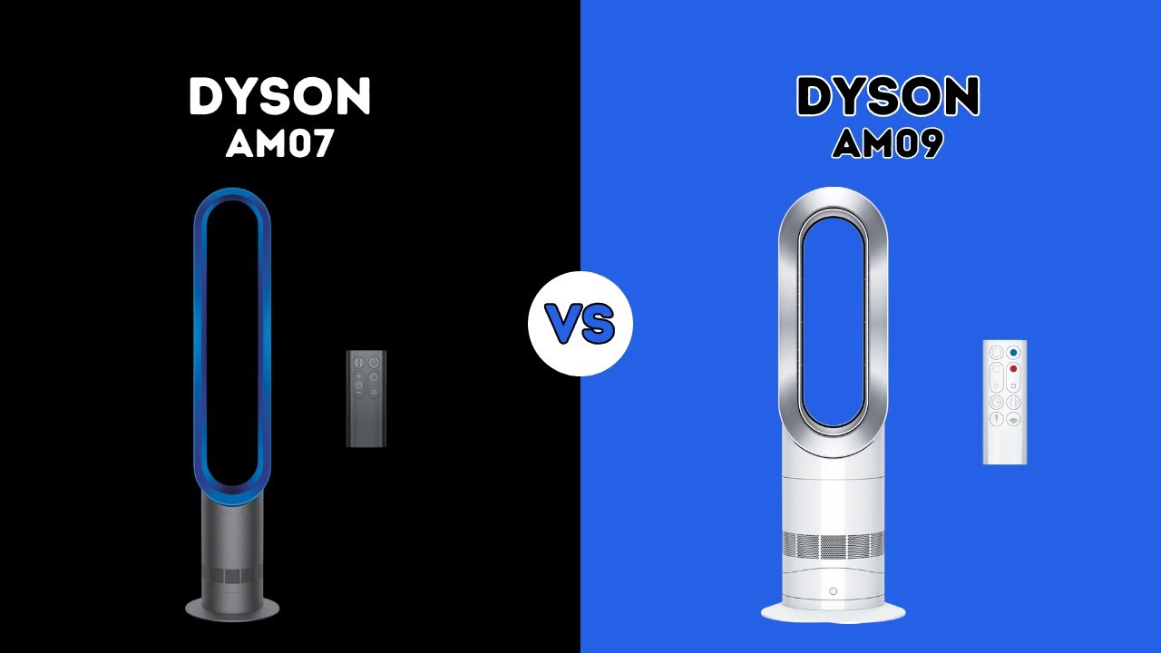 ⭐ DYSON AM07 VS DYSON AM09 ⭐ | COMPARISON - YouTube