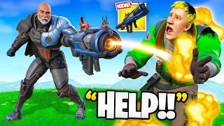 Trolling With NEW Seven Cluster Cannon! (Fortnite)