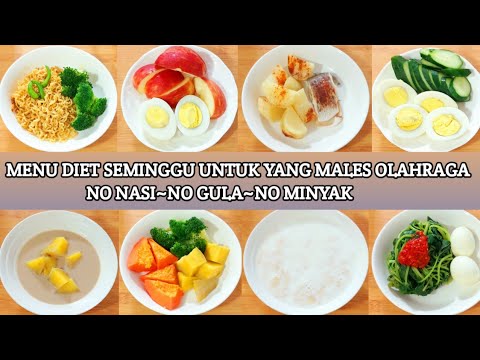 Video: Diet Menurunkan Berat Badan Dalam Seminggu - Jenis, Program, Menu Sampel, Ulasan