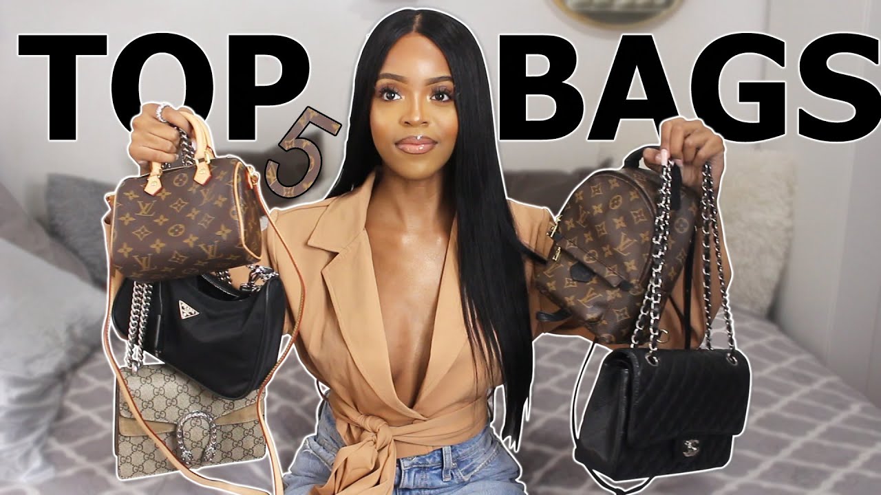 TOP 5 LUXURY BAGS IN MY COLLECTION | Chanel, Louis Vuitton, Prada ...