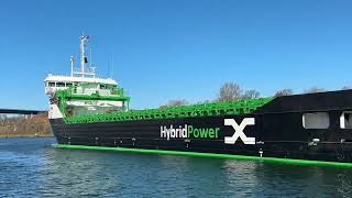 AQUAMAR Frachtschiff Nord-Ostsee-Kanal 29.3.2025