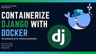 Containerize Django Backend Server with Docker  Full stack Development Tutorial