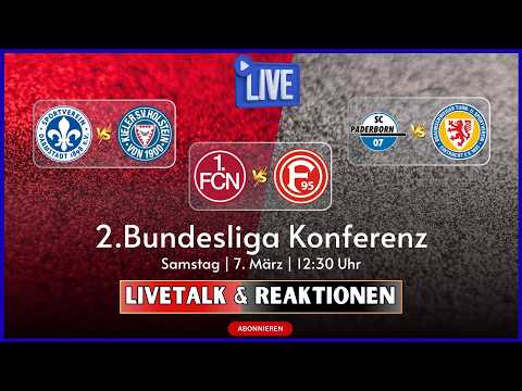 🔵25. Spieltag | SVD - KSV | FCN - F95 | SCP - EBS | 2 Bundesliga | Samstag Konferenz