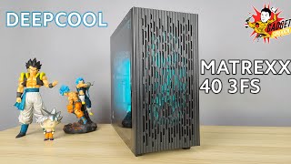 DEEPCOOL MATREXX 40 3FS PC Chassis Full Tour and Unboxing