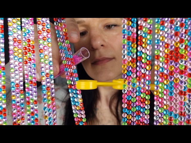 Your hair is Glitter Stones ASMR