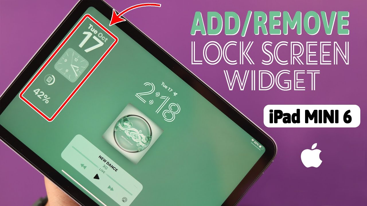 How To Add Widgets on iPad Mini 6! [Remove Widgets]