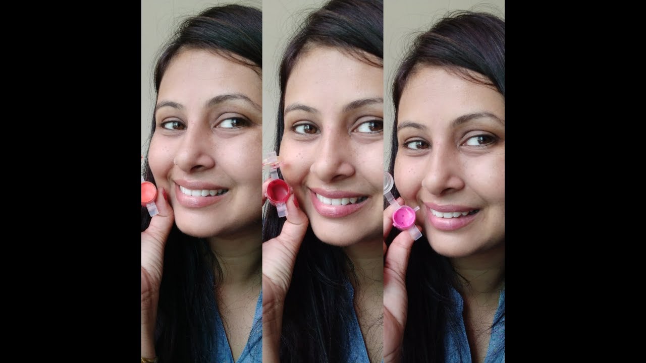 DIY colour lip balm using Vaseline and coconut oil in Hindi How to
