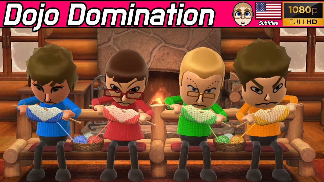Wii Party U - Dojo Domination ( Advanced Mode, Eng Sub ) Player Alex